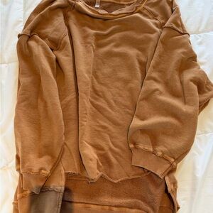 Free people one to beat pullover